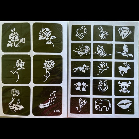 Full Sparkle Tattoo Kit-Fun for kids/adults - Picture 5 of 12